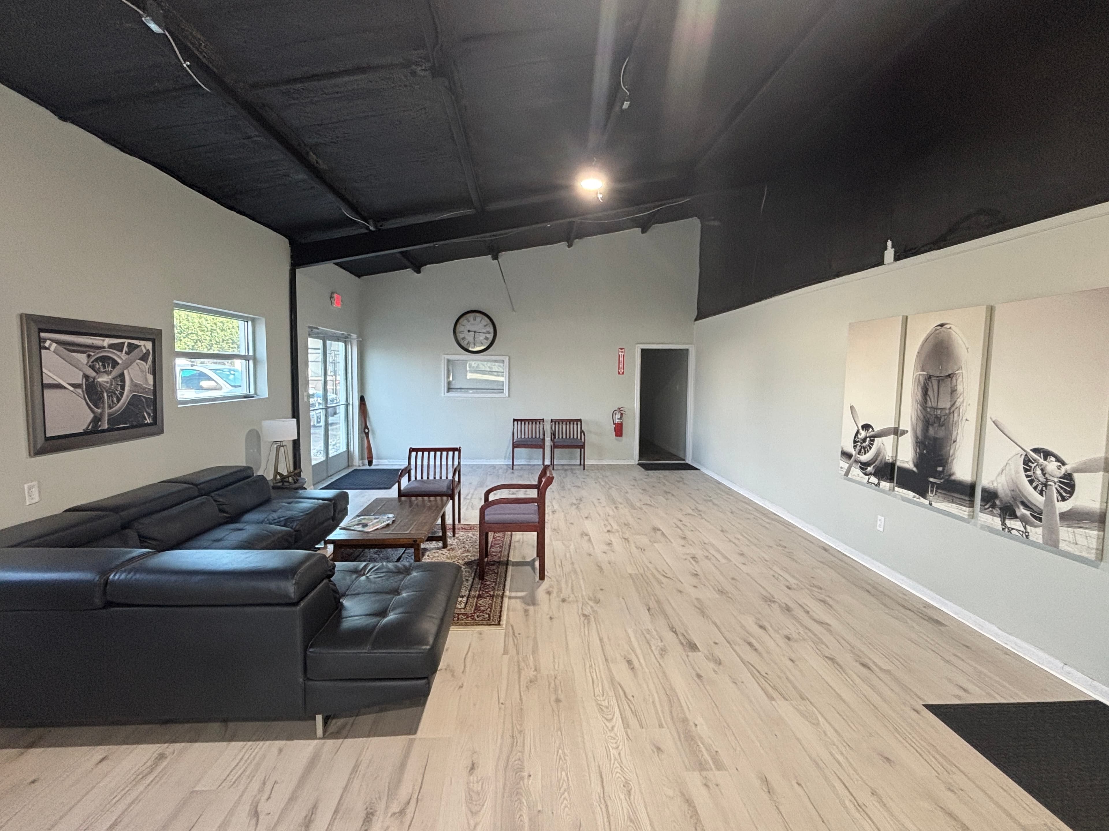 Norfolk training aircraft