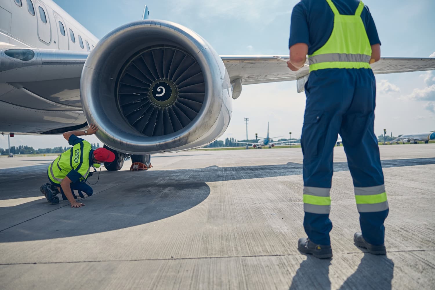 Aircraft turbine maintenance