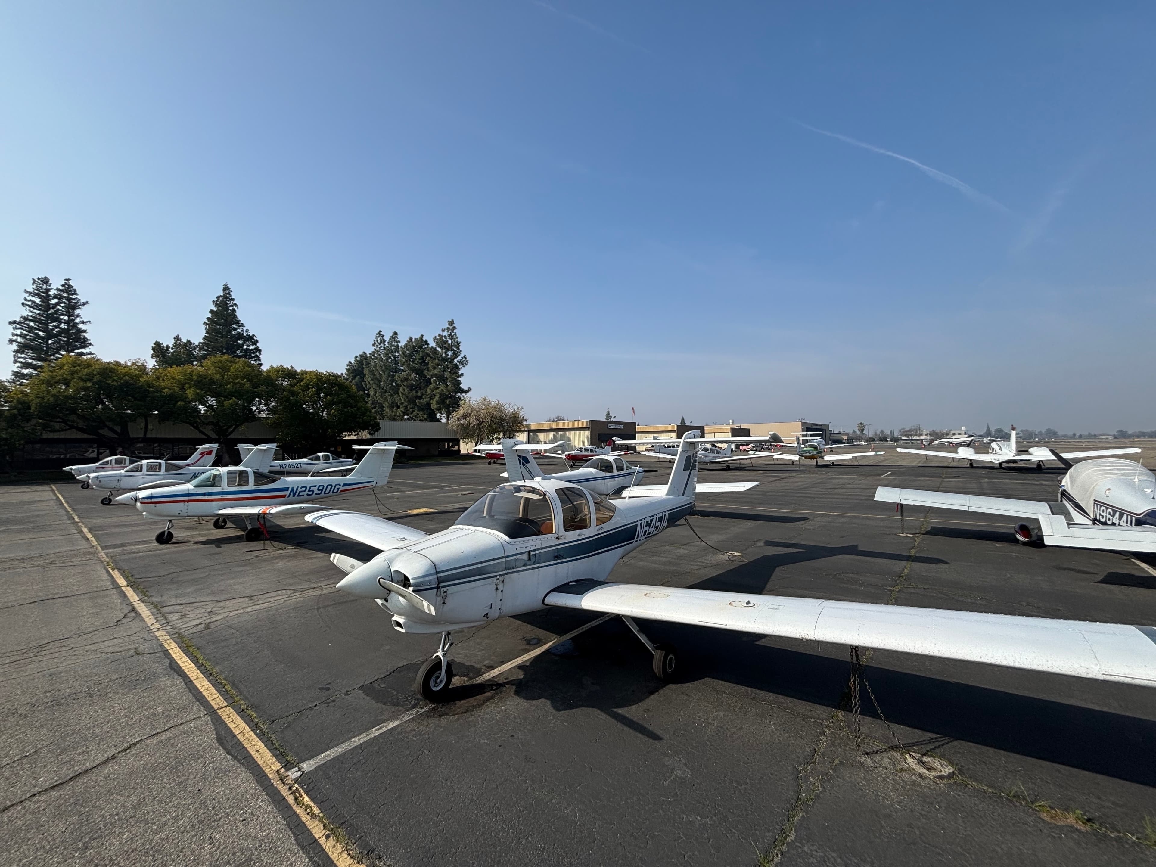JB Aeronautics facility overview at KFAT Fresno
